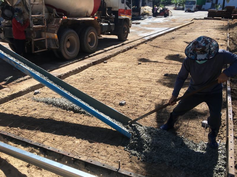 Concrete Foundation Pouring