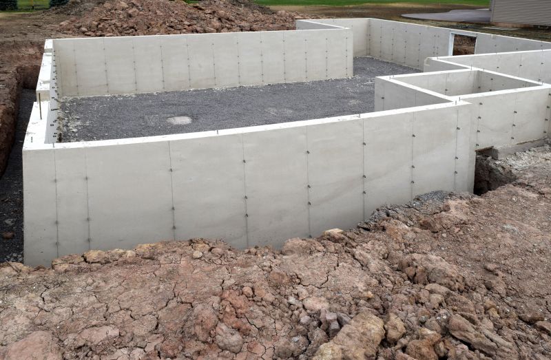 Finished Concrete Foundation